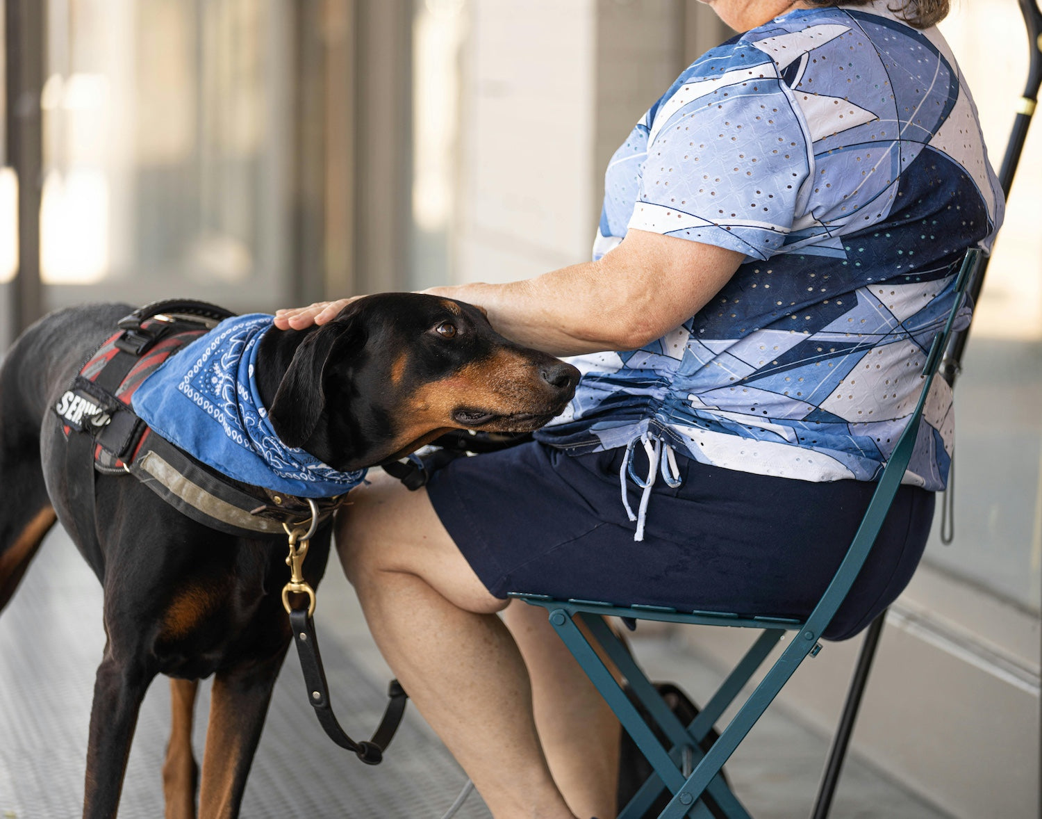 Individuals with Cognitive Disabilities Person With Therapy Dog